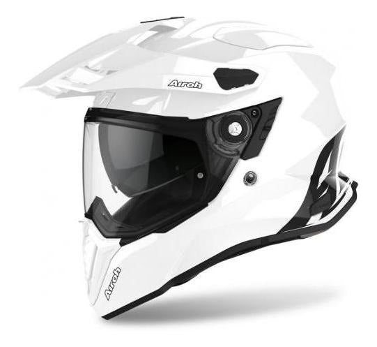 Helmet Commander Color White Gloss